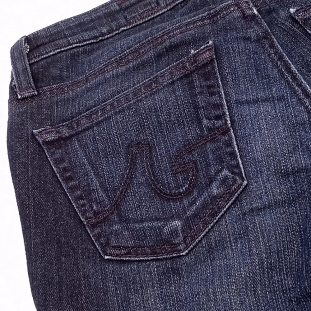 AG Adriano Goldschmied The Stilt Cigarette Leg‎ Jeans Dark Wash 24